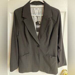 EUC MONROE and MAIN BLACK BLAZER JACKET SIZE 12